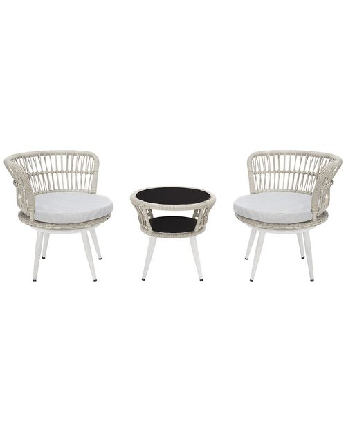 Kyomi 3Pc Outdoor Lounge Set