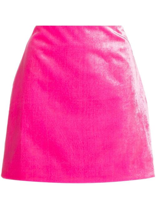 Vevlvet A-line mini skirt - Pink