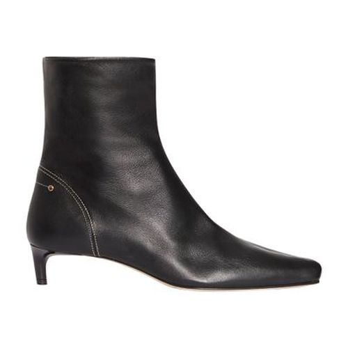Daily leather ankle boots