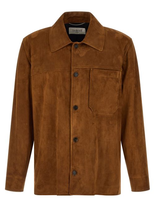 Suede Overshirt
