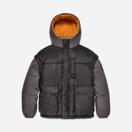 ® Kristian Conv Puffer Coat Nylon in Black/Cream
