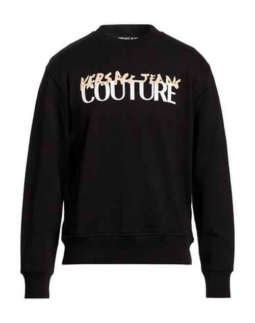 Man Sweatshirt Black Size XS Cotton