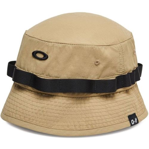 Oakley Mens Graphic Brown Golf Bucket Hat Nylon - One