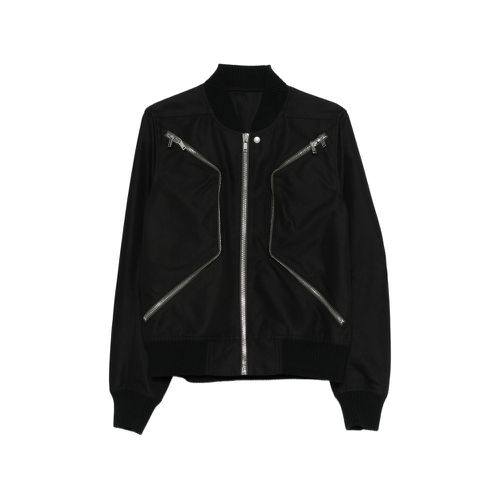 Zip-fastening Bomber Jacket