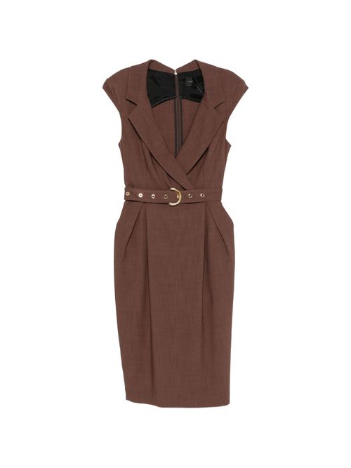 Midi Dress With Belt