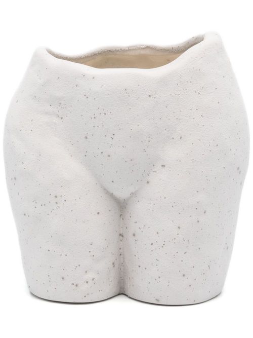 Popotin ceramic vase (12.5cm) - Grey