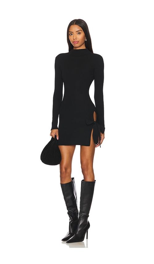 Camila Coelho KLEID YVONNE in Black. Größe XS. Also in L, M, S