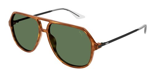 Puma PU0460S 003 Men's Sunglasses Tortoiseshe