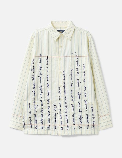 Paper Handwriting Overshirt