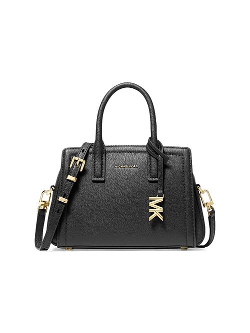 Women's Laila Extra-Small Leather Crossbody Bag - Black