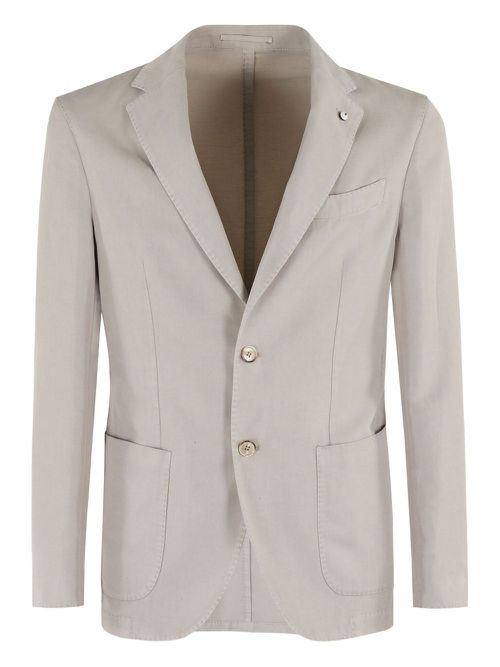 Two-button tailored blazer - Neutrals