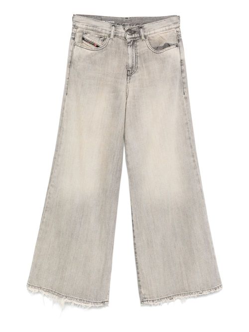 Raw-hem jeans - Grey