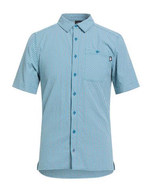 Man Shirt Blue Size S Nylon, Cotton