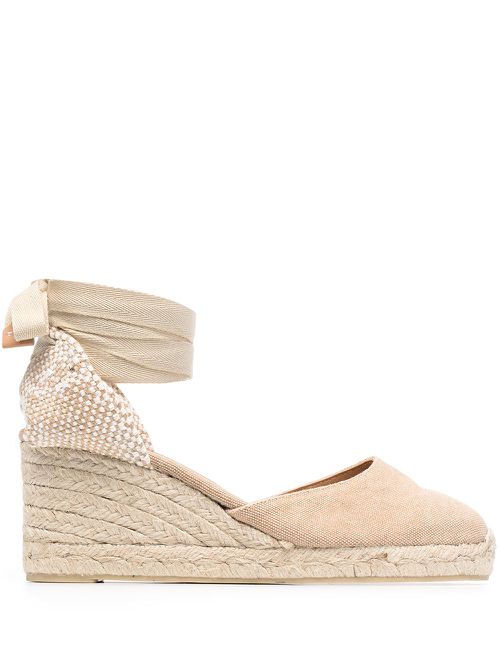 Carina wedged espadrilles - Neutrals