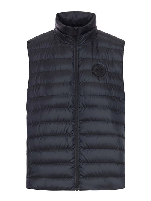 Aethera Tonal Label Sleeveless Jacket