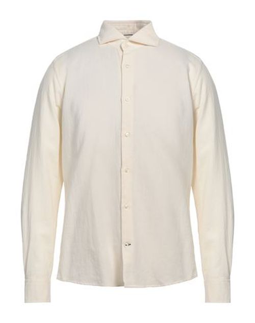 Joop! Man Shirt Cream Size 17 Cotton, Wool