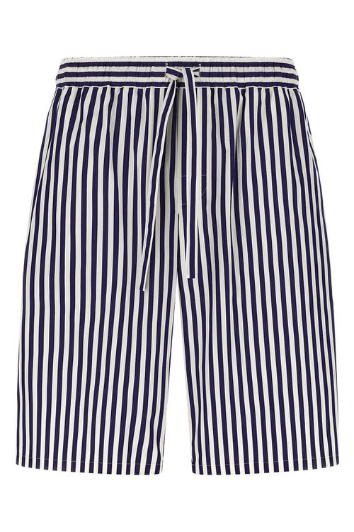 Striped Bermuda Shorts
