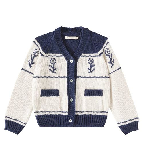 The New Society Osaka intarsia cardigan