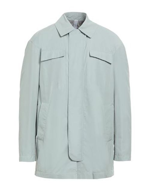 Hevò Man Jacket Light green Size 40 Polyester, Cotton