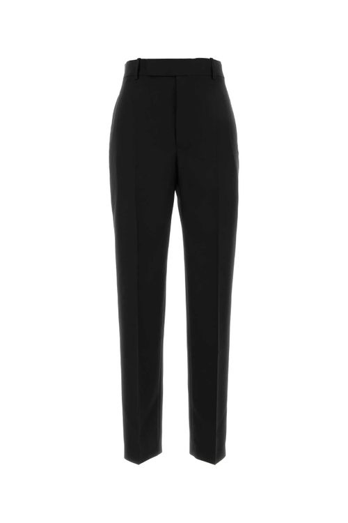 Virgin Wool Trouser — Black