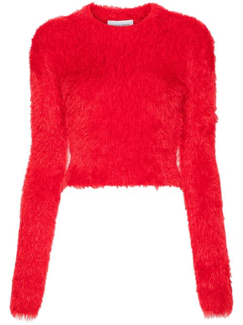 Brushed sweater - Red
