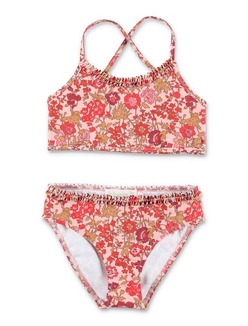 Mini Two-Piece Floral Swimsuit