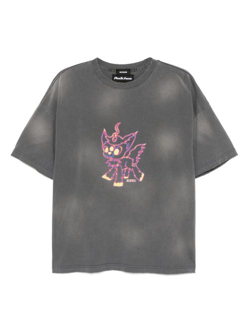 We11done capsule monster T-shirt - Grey