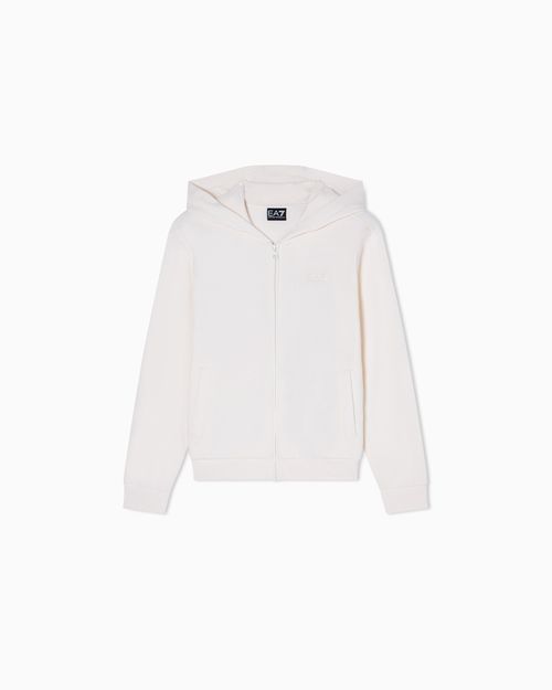 Logo Series Boy cotton-blend hooded sweatshirt