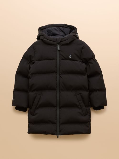 Kids' Padwell Black Waterproof Padded Coat