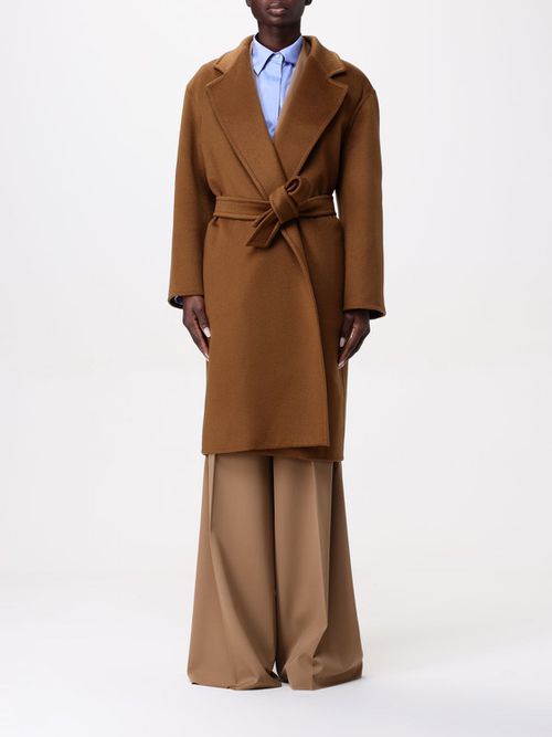 Coat Woman color Brown