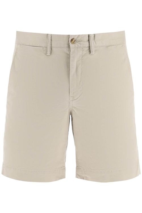 -Bermuda In Chino Stretch-Uomo