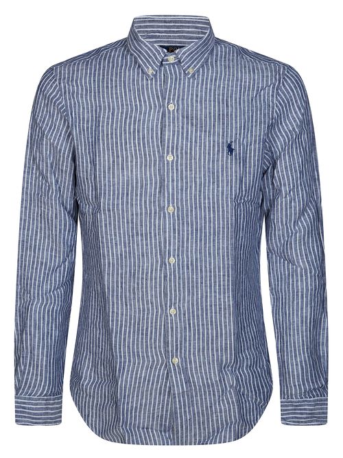 Solid Linen Short Sleeve Woven Shirt