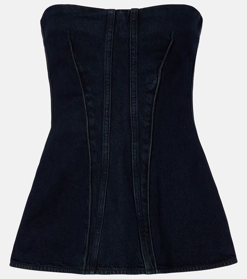 Lara denim corset