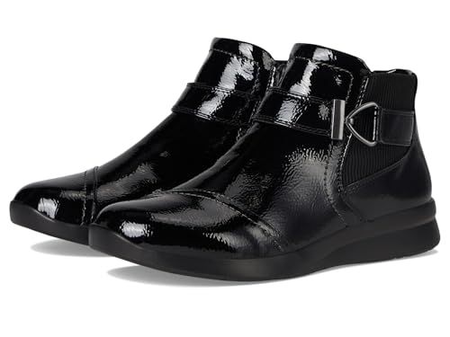 Clarks Womens Ellowyn Strap Black Leather
