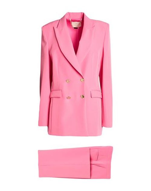 Woman Suit Pink Size 2 Polyester, Elastane