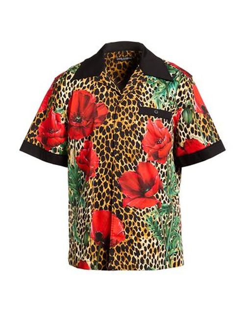 Man Shirt Red Size 14 ½ Cotton, Elastane