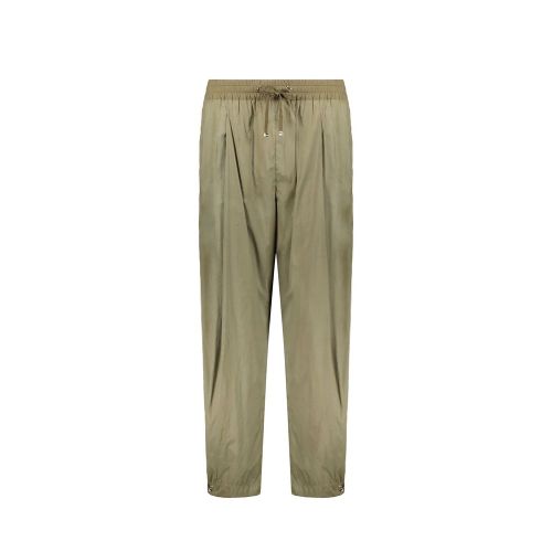 Elastane-Blend Joggers — Beige