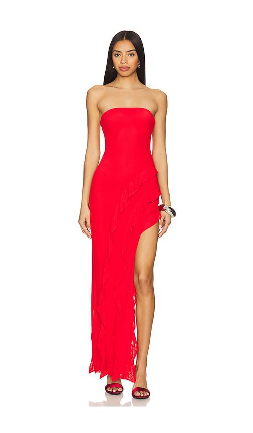 AFRM KLEID SIOBHAN in Red. Größe XXL. Also in L