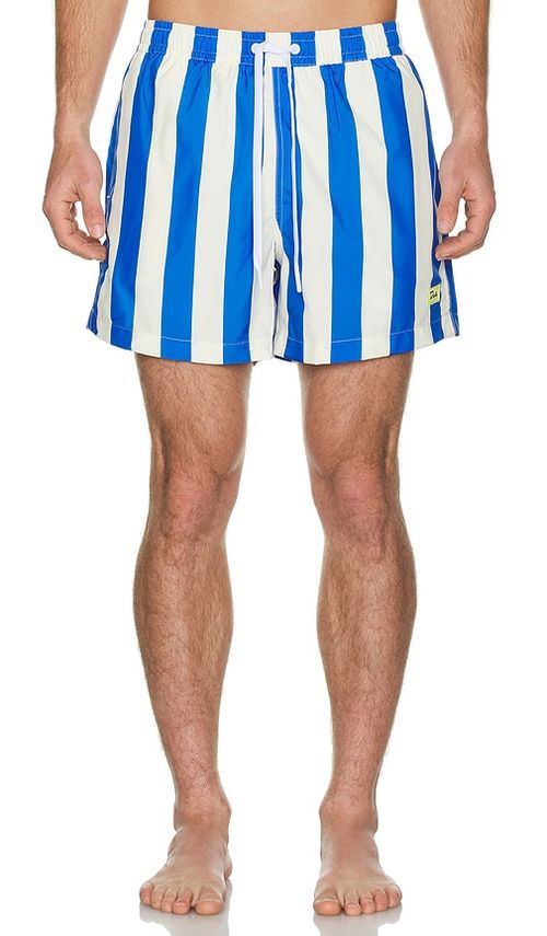 Duvin Design Traveler Swim Short in Blue. - XL/1X also in L
