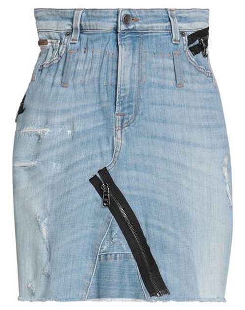 Woman Denim skirt Blue