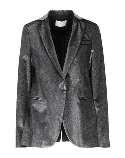 Woman Blazer Charcoal Size 0 Cotton