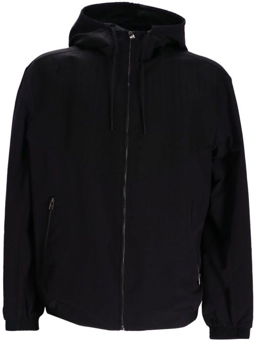 Zip-fastened hoodie - Black