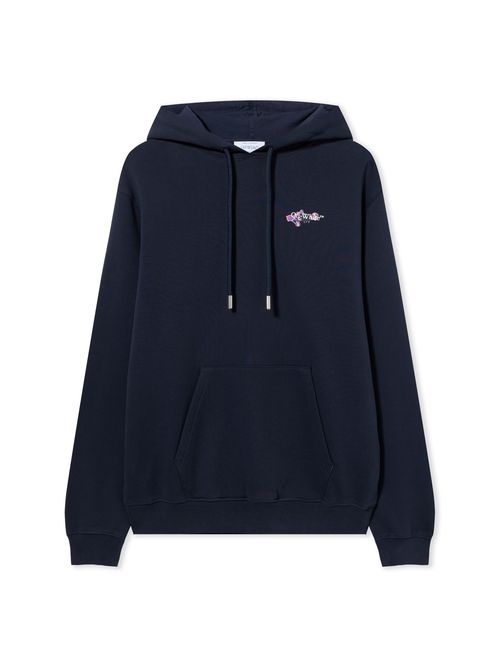 Dripped Watercol Arrow Reg Ho - Female Sweatshirts Night Sky