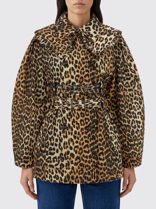 Trench Coat Woman color Brown