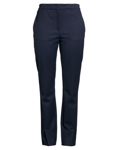 Woman Pants Midnight blue Size 12 Virgin Wool, Polyamide, Elastane