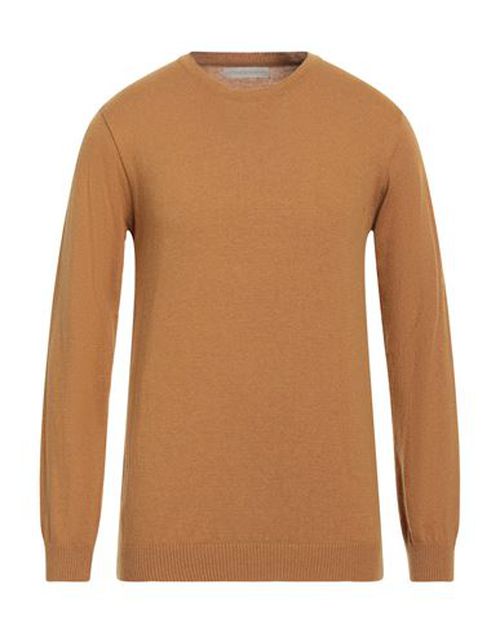 Man Sweater Camel Size L Viscose, Wool, Polyamide, Cashmere