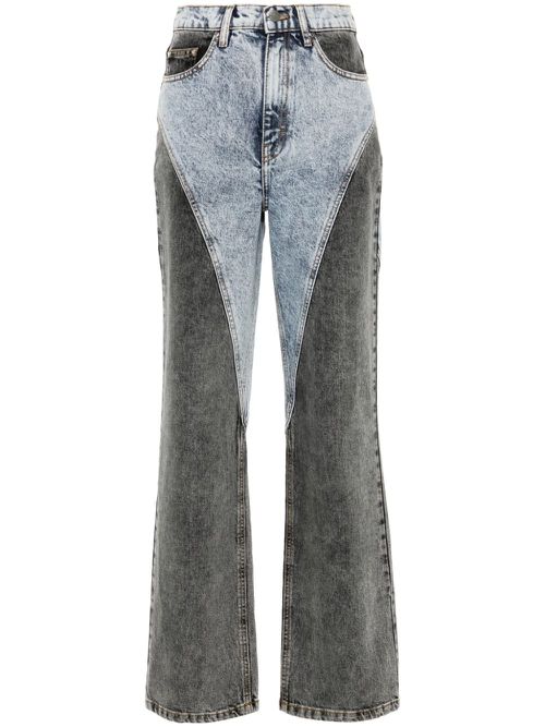 Patchwork jeans - Blue