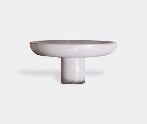 'terracotta' Plate, White