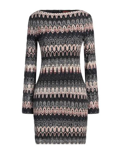 Missoni Woman Mini dress Midnight blue Size 2 Viscose, Polyester, Metallic fiber
