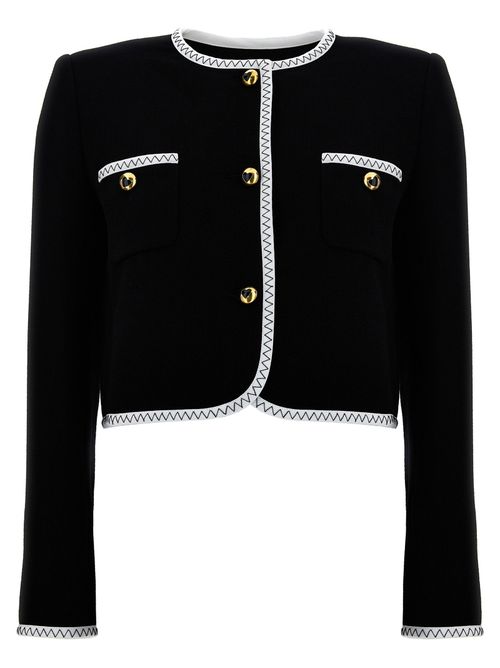 Crepe Short Jacket